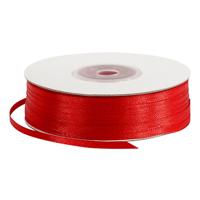 Creativ Company Satijnlint rood, 100m