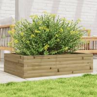 VidaXL Plantenbak 90x60x23 cm geïmpregneerd grenenhout