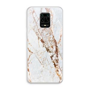 Goud marmer: Xiaomi Redmi Note 10 Lite Transparant Hoesje