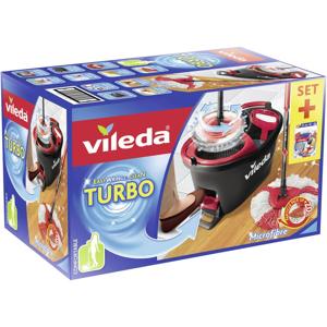 Vileda 158572 TURBO BOX inkl. TURBO REFILL MICROFIBRE 2in1 Ersatzkopf Dweilset 1 stuk(s)