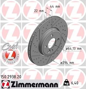 Remschijf Coat Z 150293820