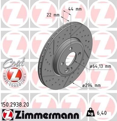 Remschijf Coat Z 150293820