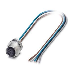 Phoenix Contact 1671085 Sensor/actuator connector, geassembleerd M8 Aantal polen (sensoren): 3 Bus, haaks 5.00 m 1 stuk(s)