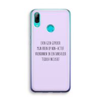 Tequila: Huawei P Smart (2019) Transparant Hoesje