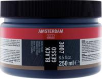 Royal Talens Amsterdam Zwart gesso 3007 pot 250 ml