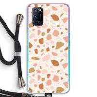 Terrazzo N°18: Oppo A52 Transparant Hoesje met koord Terrazzo N°18: Oppo A52 Transparant Hoesje met koord