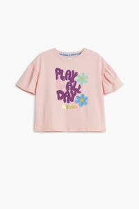 T-shirt "Play all day" - RED - 13/14