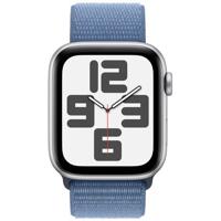 Apple Watch SE (2022) 4G 44mm Zilver Aluminium Sport Loop Smartwatch Blauw Apple Watch SE (2022) 4G 44mm Zilver Aluminium Sport Loop Smartwatch Blauw