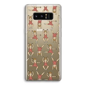 Gymboys: Samsung Galaxy Note 8 Transparant Hoesje