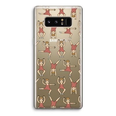 Gymboys: Samsung Galaxy Note 8 Transparant Hoesje