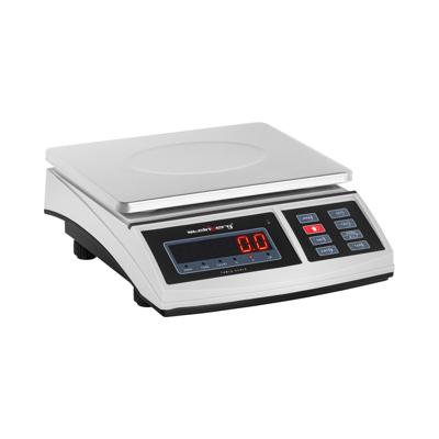 Tafelweegschaal - 15 kg / 0.5 g - 21 x 27 cm - LED