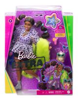 Barbie - extra barbie en superstar dier - modepop - vanaf 3 jaar - thumbnail