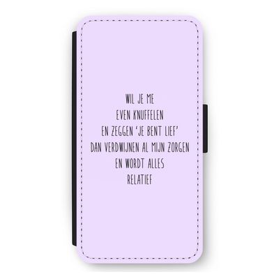 Relatief: iPhone 11 Flip Hoesje