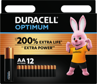 Duracell AA Optimum Alkaline 12x - thumbnail