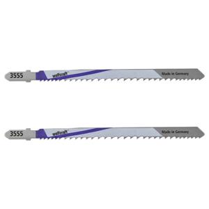 wolfcraft GmbH 3555000 decoupeerzaag-, figuurzaag- & reciprozaagblad Decoupeerzaagblad Bimetaal 2 stuk(s)