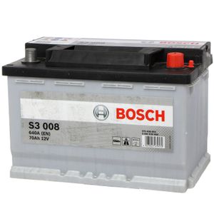 Bosch S3 008 voertuigaccu 70 Ah 12 V 640 A Auto