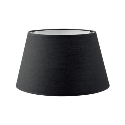Minimalistische stijl - Stoffen Lampenkap - Conisch - Black - 25 x 18 x 14 cm - E27 fitting - Ontworpen voor tafellampen - Ontworpen voor woon- en slaapkamers