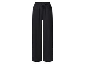 esmara Mousseline dames broek (Zwart, S (36/38))
