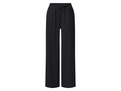 esmara Mousseline dames broek (Zwart, XS (32/34))