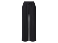 esmara Mousseline dames broek (Zwart, S (36/38))