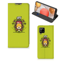 Samsung Galaxy A42 Magnet Case Doggy Biscuit - thumbnail