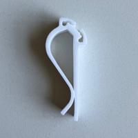 Schaalklem universeel schuin wit 10 stuk