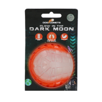 Dog Comets Glow In The Dark Moon Bal M Oranje