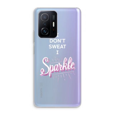 Sparkle quote: Xiaomi 11T Pro Transparant Hoesje