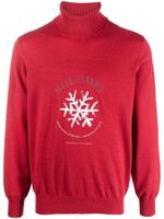 Brunello Cucinelli pull en cachemire à col roulé - Rouge