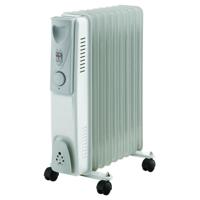 Elektrische olieradiator - 2000W - WARM TECH - 240V - Tot 30m3 - Grijs