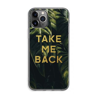 Take me back: iPhone 11 Pro Max Transparant Hoesje