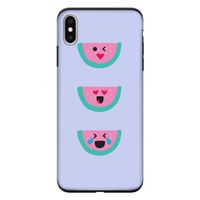 Smiley watermeloen: iPhone XS Max Tough Case