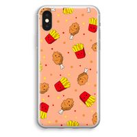 Chicken 'n Fries: iPhone XS Transparant Hoesje