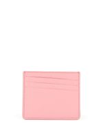 Maison Margiela porte-carte en cuir à détails de coutures - Rose