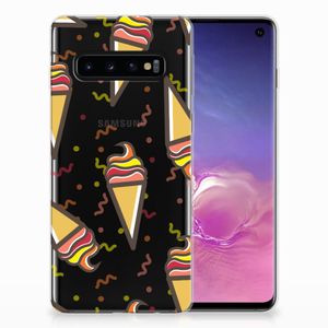 Samsung Galaxy S10 Siliconen Case Icecream