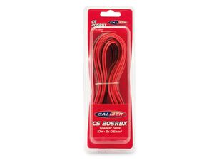 Speakerkabel - 2X0,5mm 10m Rood Zwart (CS205RBX)