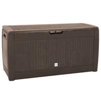 Tuinbox 119x48x60 cm polypropeen bruin Tuinbox 119x48x60 cm polypropeen bruin