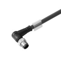 Weidmüller 1062220150 Sensor/actuator dataconnector, geassembleerd M12 Aantal polen (sensoren): 5 Stekker, haaks 1.50 m 1 stuk(s)