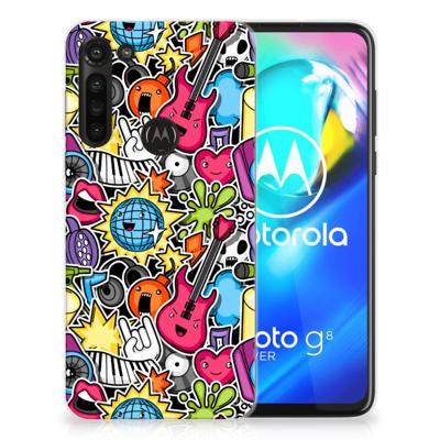 Motorola Moto G8 Power | Sillicone Back Cover | Punk Rock Motorola Moto G8 Power | Sillicone Back Cover | Punk Rock