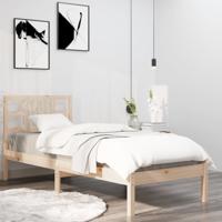 Bedframe massief hout 90x200 cm