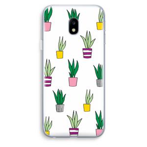 Sanseveria: Samsung Galaxy J3 (2017) Transparant Hoesje