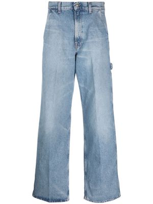 Made in Tomboy Jeans met wijde pijpen - Blauw Made in Tomboy Jeans met wijde pijpen - Blauw