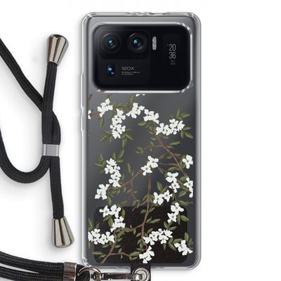 Blossoming spring: Xiaomi Mi 11 Ultra Transparant Hoesje met koord