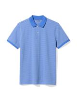 HEMA Herenpolo Denton Strepen Felblauw (felblauw)