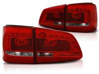 Tuning-Tec Achterlichten voor VW TOURAN 08 10- ROOD HELDER LED - thumbnail