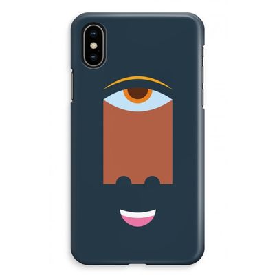 Mono M: iPhone XS Max Volledig Geprint Hoesje