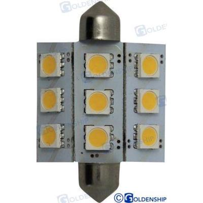 Bombilla led festoon GS10529 - BOMBILLA FESTON 9LED 2W 10/30V