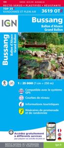 Wandelkaart - Topografische kaart 3619OTR Bussang - La Bresse | IGN -