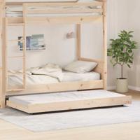 Bedframe Bruin 75 x 190 cm Massief grenenhout