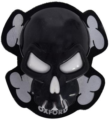 OXFORD Knee slider skull black